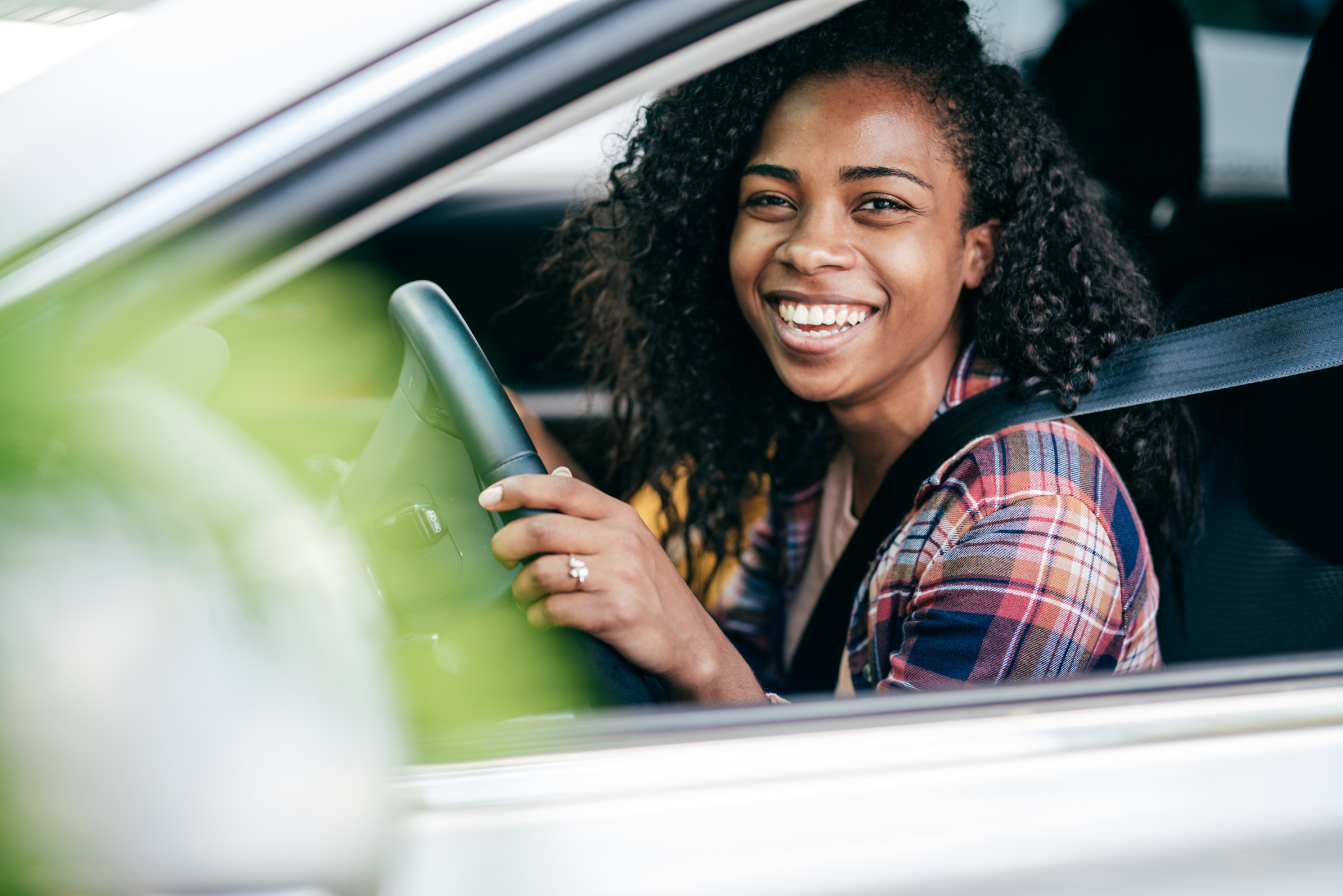 Road test for driver license